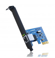 Сетевая PCIe карта | LAN (RJ45) | UGREEN US230 | 1000 Мбит/с | Б/У